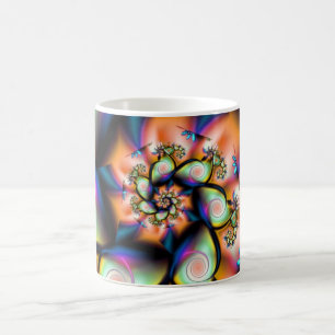 Tropical Smoothie Fractal Coffee Mug