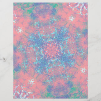 Tropical Snowflake Collage Papers Collection #6