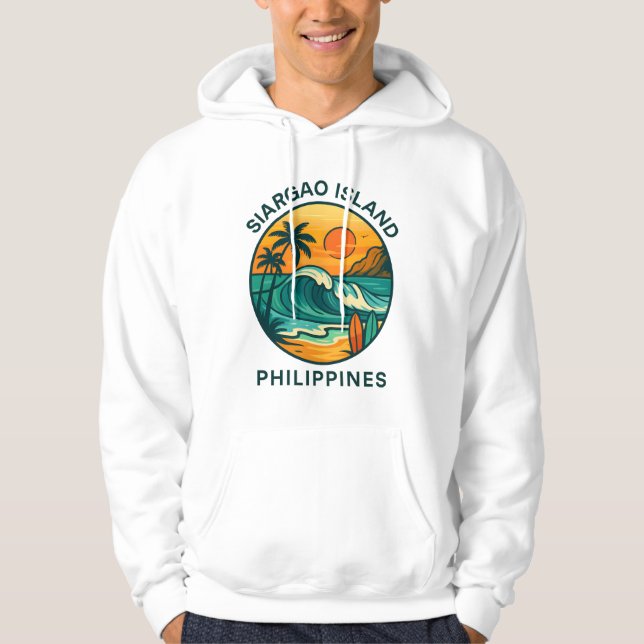 Tropical Soul - Siargao Island Philippines Hoodie (Front)