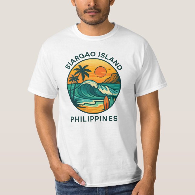 Tropical Soul - Siargao Island Philippines T-Shirt (Front)