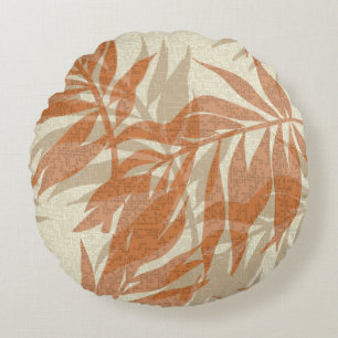 Tropical Spa Coordinates- Areca Palms Hawaiian Round Cushion