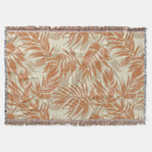 Tropical Spa Coordinates- Areca Palms Hawaiian Throw Blanket