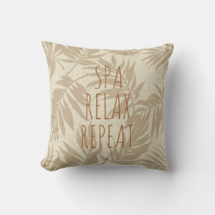 Tropical Spa Coordinates- Areca Palms Reversible Cushion