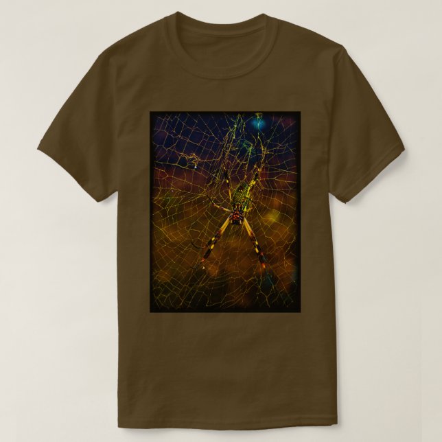 Tropical Spider in Campo Alegre T-Shirt (Design Front)