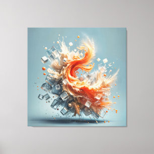 Tropical Splash Canvas Print