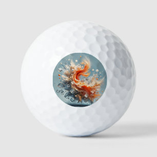 Tropical Splash Golf Balls