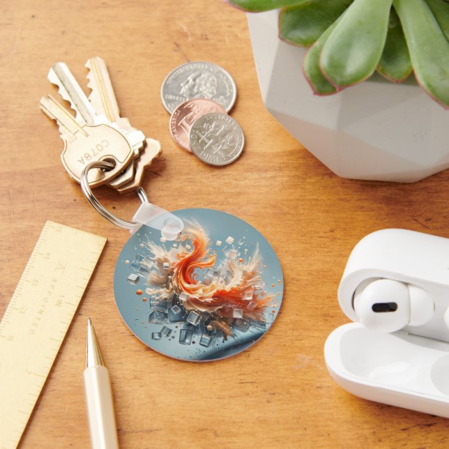 Tropical Splash Key Ring (Desk)