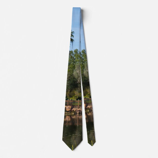 Tropical Springs Paradise Neck Tie (Front)