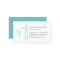Tropical Starfish Business Cards | Aqua