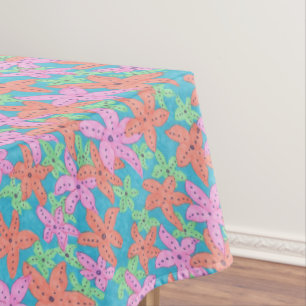 Tropical Starfish Pattern Tablecloth