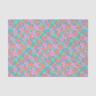 Tropical Starfish Pattern Tissue Paper