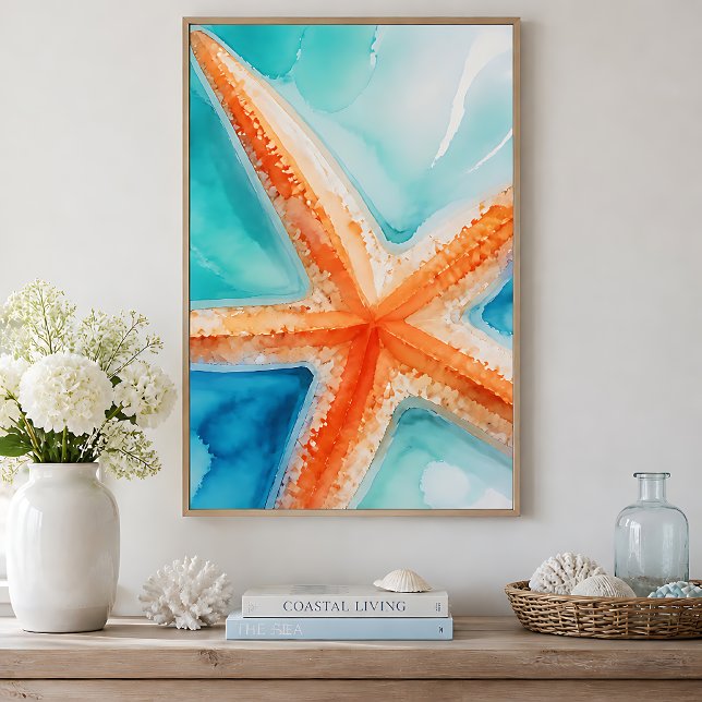 Tropical Starfish Poster (Creator Uploaded)
