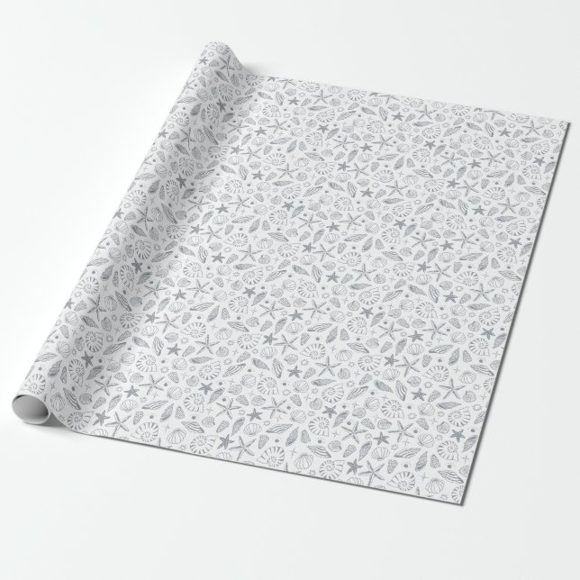 Tropical State Of Mind, All Year Long Wrapping Paper (Unrolled)
