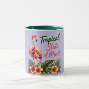 Tropical State of Mind Beach Vibes Summer Mug