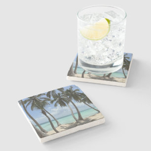 Tropical Stone Coaster