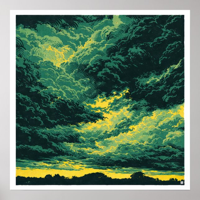Tropical Storm - Archival Art Print (Front)