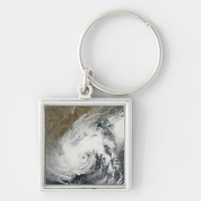 Tropical Storm Bijli Key Ring (Front)