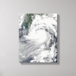 Tropical Storm Chanthu Canvas Print