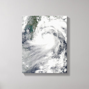 Tropical Storm Chanthu Canvas Print