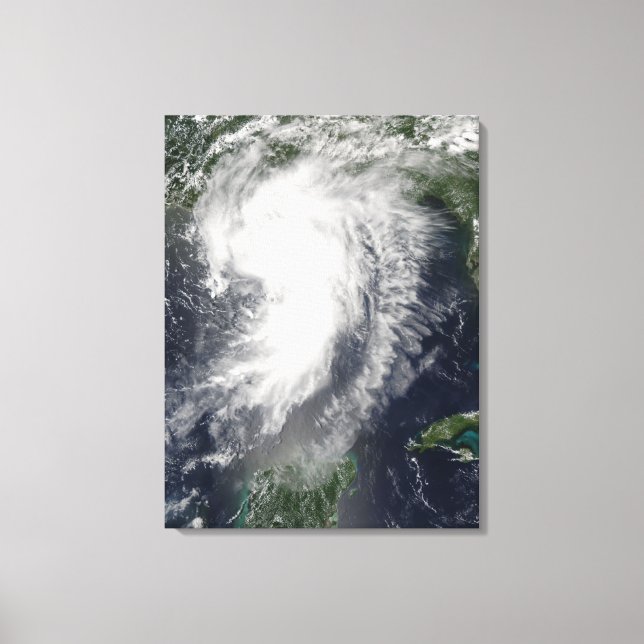 Tropical Storm Cindy Canvas Print (Front)