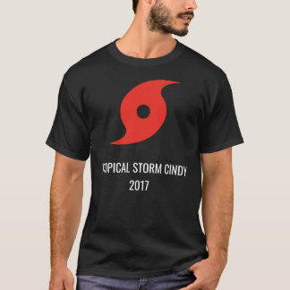 Tropical Storm Cindy Commemorative T-Shirt (Dark)
