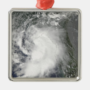 Tropical Storm Claudette Metal Tree Decoration