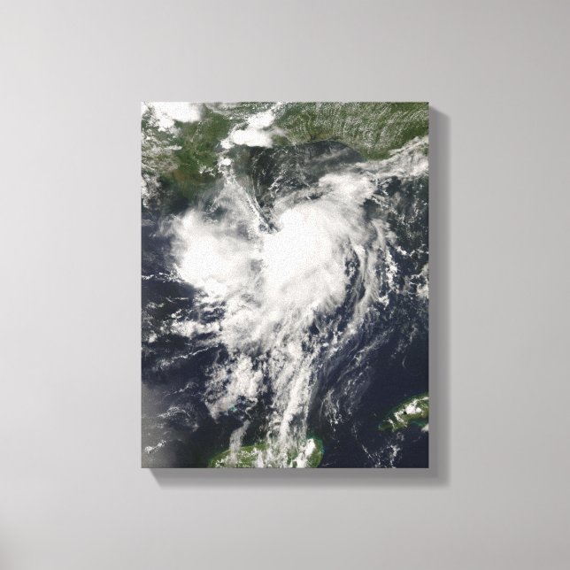 Tropical Storm Edouard Canvas Print (Front)