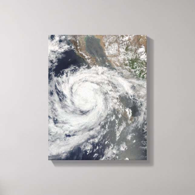 Tropical Storm Emilia Canvas Print (Front)