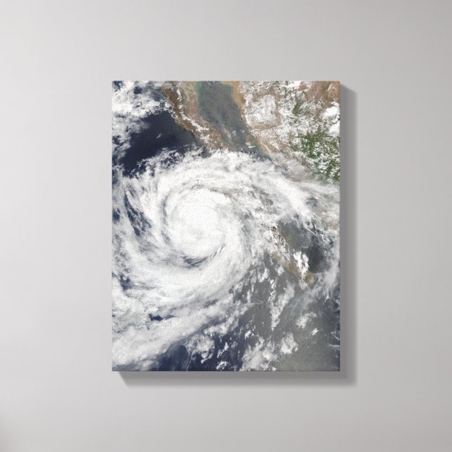 Tropical Storm Emilia Canvas Print (Front)