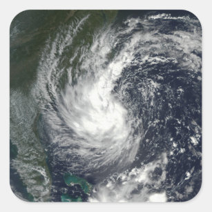 Tropical Storm Gustav 2 Square Sticker