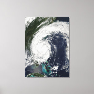 Tropical Storm Hanna over the East Coast Canvas Print