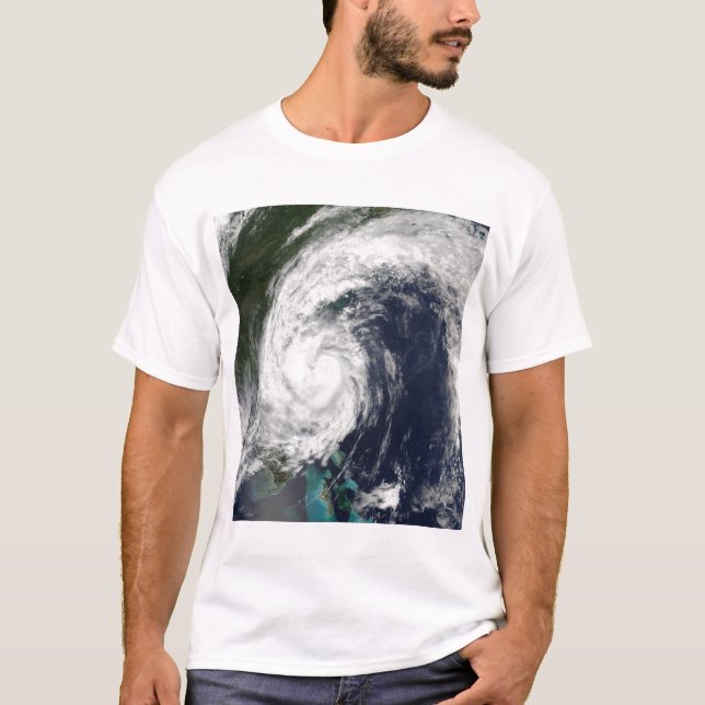 Tropical Storm Hanna over the East Coast T-Shirt (Front)
