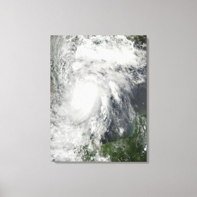 Tropical Storm Hermine in the Gulf of Mexico Canvas Print (Front)