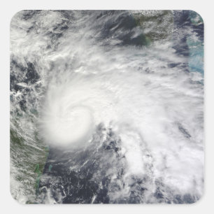 Tropical Storm Ida in the Caribbean Sea 2 Square Sticker