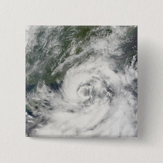 Tropical Storm Kammuri 15 Cm Square Badge (Front)