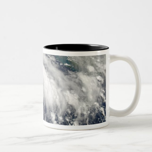 Tropical Storm Karl Two-Tone Coffee Mug (Right)