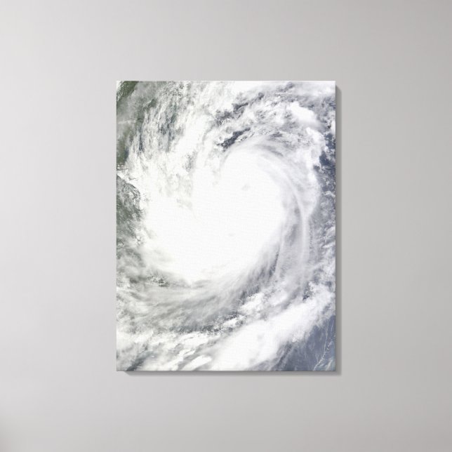 Tropical Storm Ketsana Canvas Print (Front)