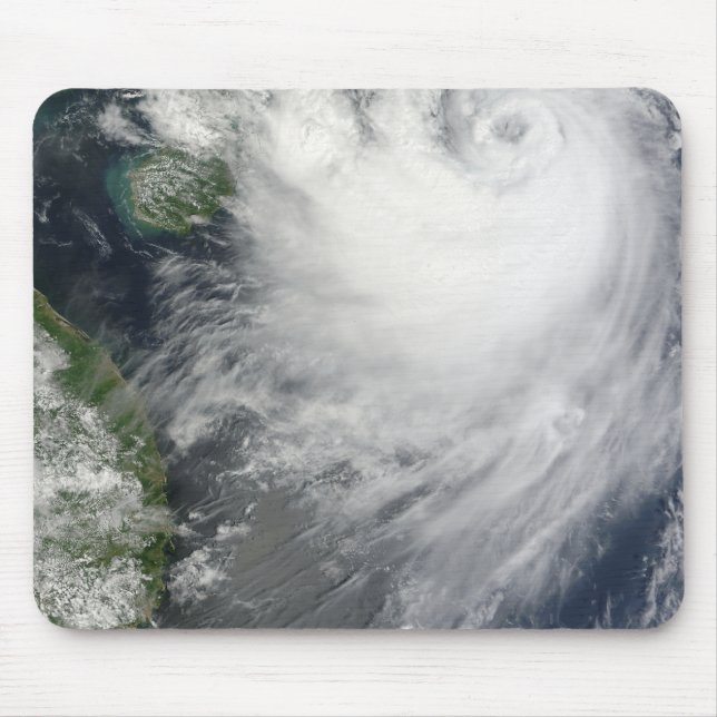 Tropical Storm Koppu nearing landfall Mouse Mat (Front)
