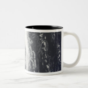 Tropical Storm Krovanh Two-Tone Coffee Mug