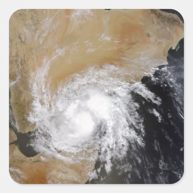 Tropical Storm Three in the northern Indian Oce Square Sticker (Front)