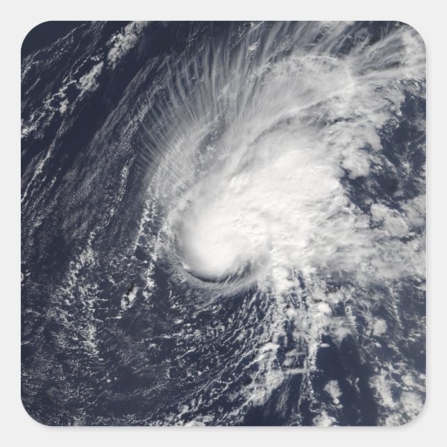 Tropical Storm Zeta Square Sticker (Front)
