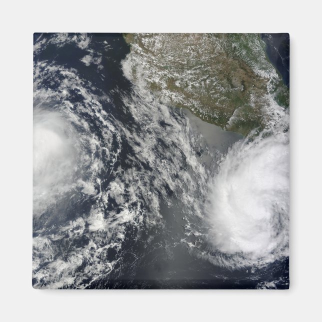 Tropical Storms Blas and Celia Magnet (Front)
