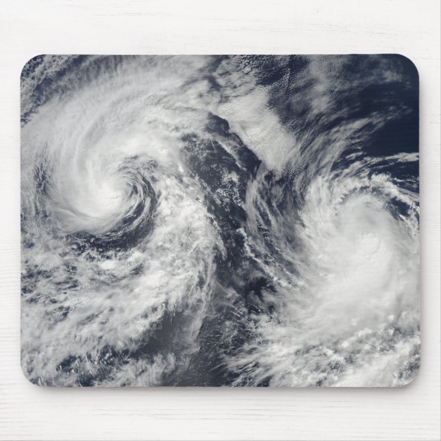 Tropical storms Boris and Cristina Mouse Mat (Front)