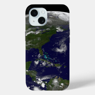 Tropical Storms On Planet Earth. iPhone 15 Case