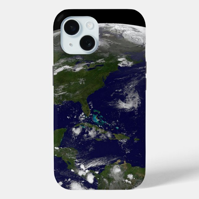 Tropical Storms On Planet Earth. Case-Mate iPhone Case (Back)