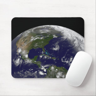 Tropical Storms On Planet Earth. Mouse Mat