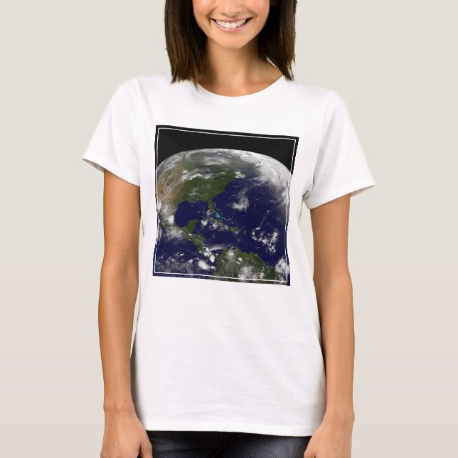 Tropical Storms On Planet Earth. T-Shirt (Front)