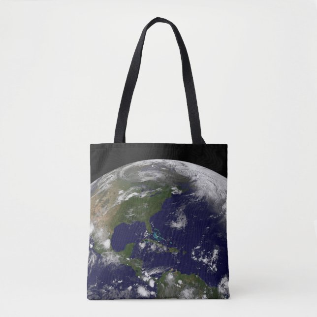Tropical Storms On Planet Earth. Tote Bag (Front)
