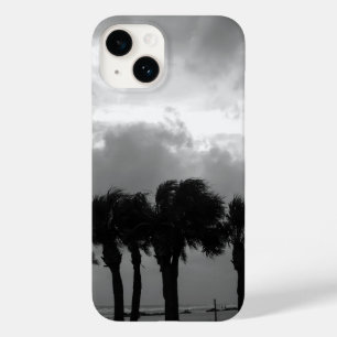 Tropical Stormy Skies Grayscale Case-Mate iPhone C 14 Case