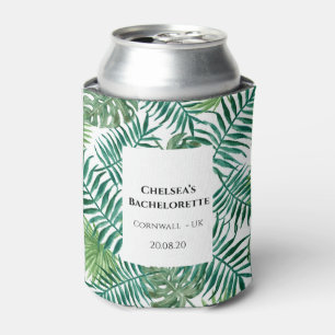 Tropical Summer Bachelorette Party Can Cooler